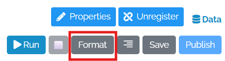 image of format button