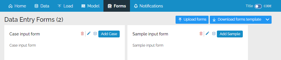 Forms Menu Image