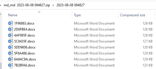 zip file example
