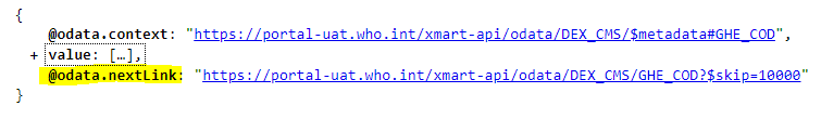 odata next link