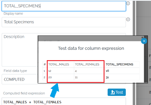 display fields used in computed expression