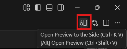 Image showing the preview button